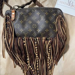 Vintage boho Louis Vuitton crossbody